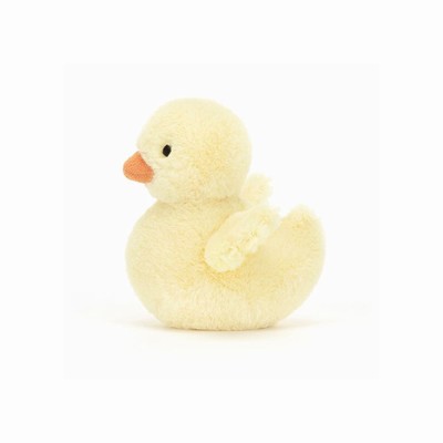 Jellycat Fluffy Duck New Zealand | IRFVS6412